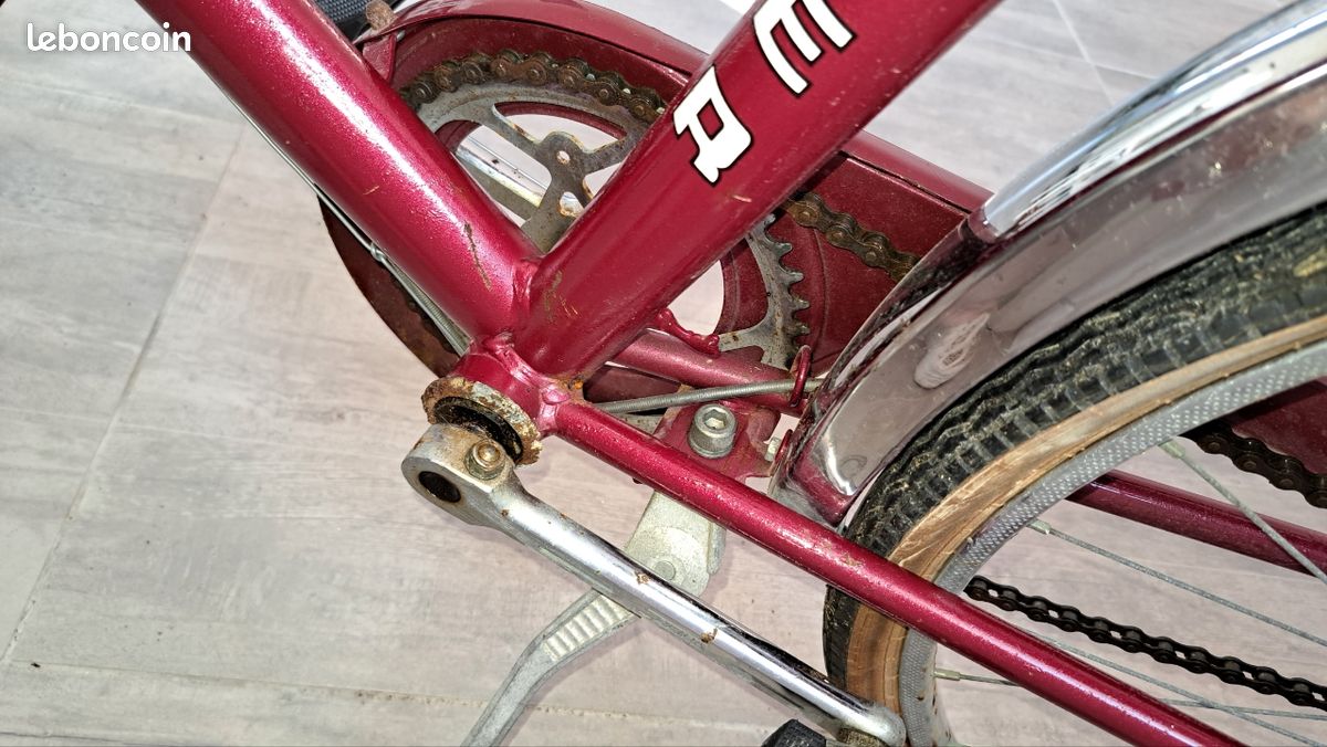 VELO FEMME MERCIER Authentique VINTAGE 1970 Tout d'origine (image 3)