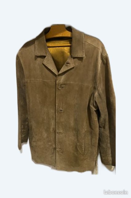 Veste en croûte de cuir XL Vêtements