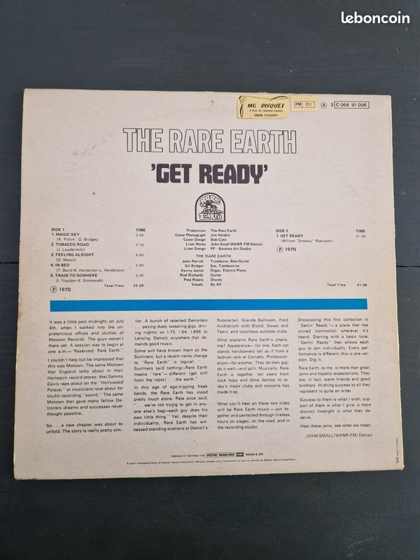 Rare Earth - Get Ready (image 2)