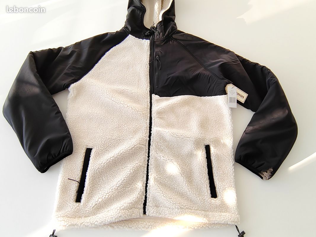 Veste homme sherpa DRAVUS 20Ingrain Sherpa Jacket, taille L [NEUF] (image 2)