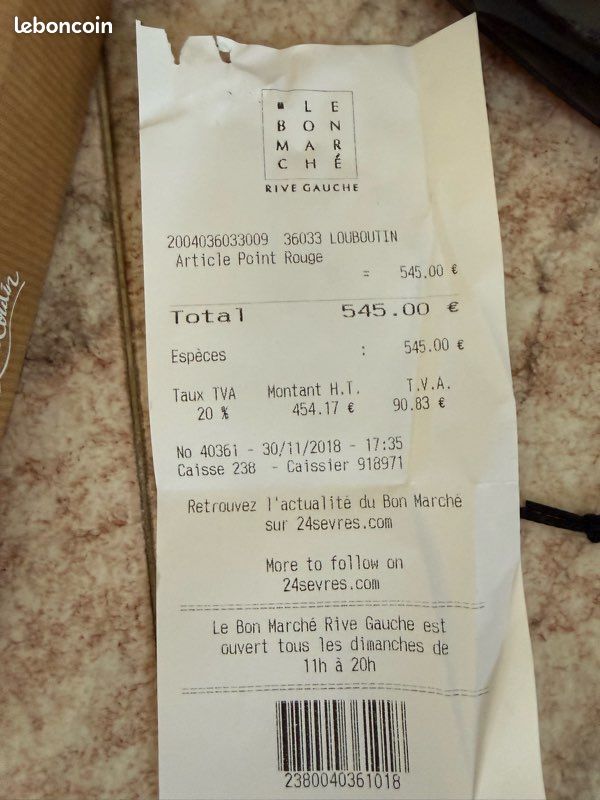 LOUBOUTIN taille 36 Pigalle (image 6)