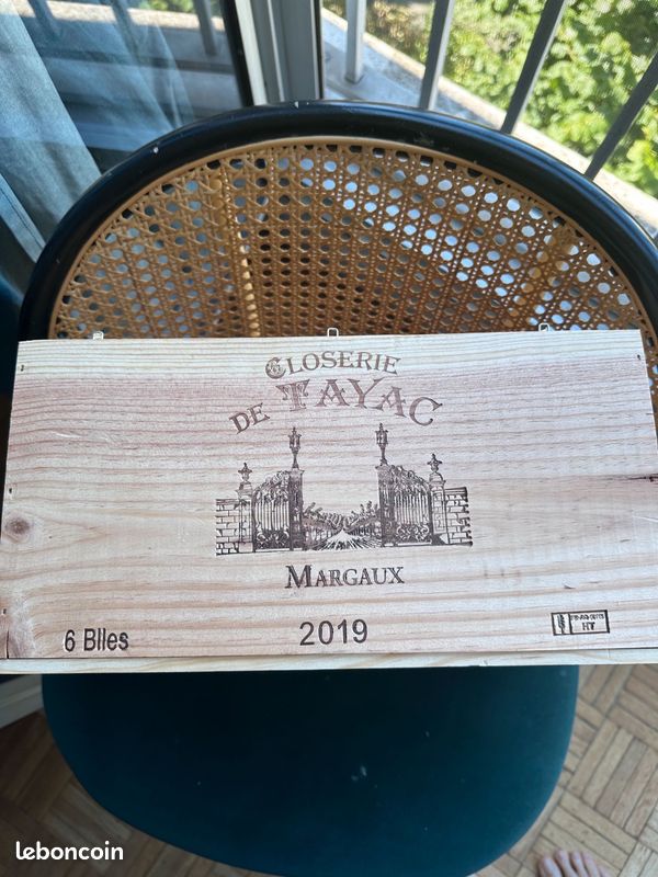 Lot de caisses à vin en bois (image 4)