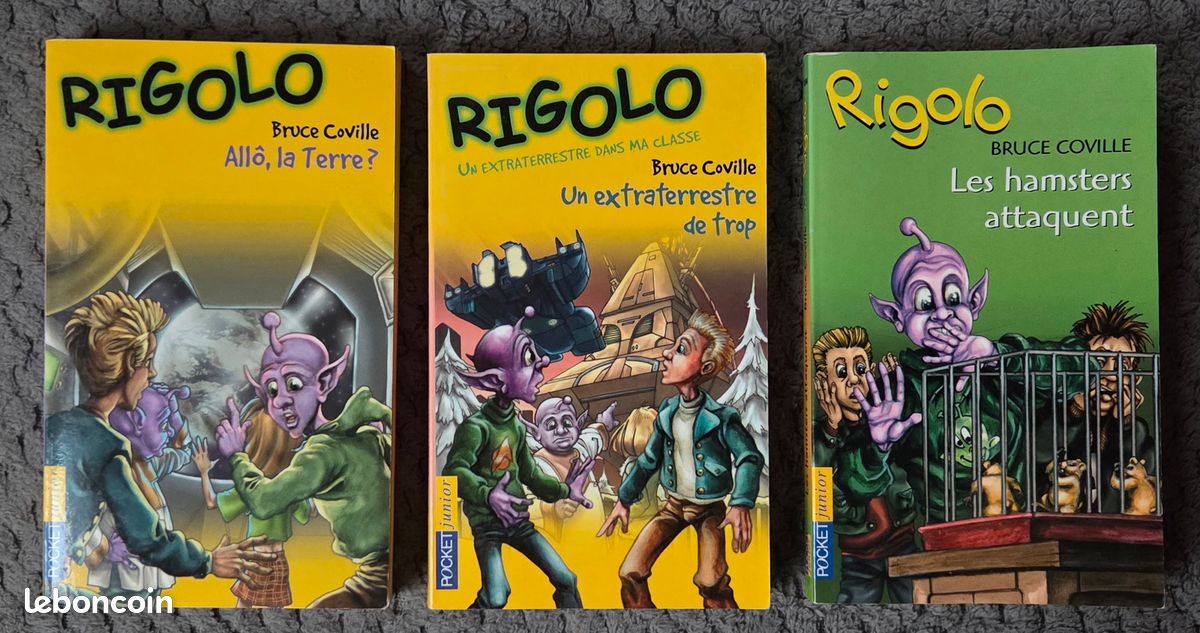 3 livres de la collection Rigolo (image 1)