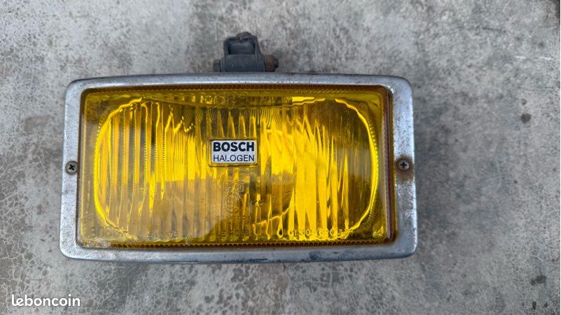 Feu Antibrouillard Arrière Bosch A7127 En Verre – Idéal Pour Oldtimer Et Youngtimer – NEUF Avec Légères Traces