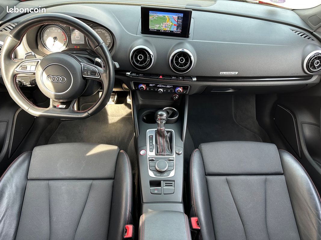 AUDI S3 SPORTBACK 2.0 TFSI 300ch QUATTRO S-TRONIC BANG & OLUFSEN - SIEGES CHAUFFANTS (image 3)