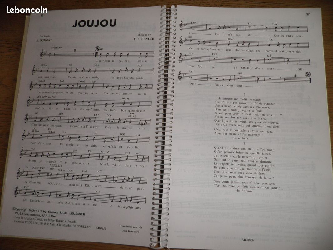 Livret de chansons (image 5)