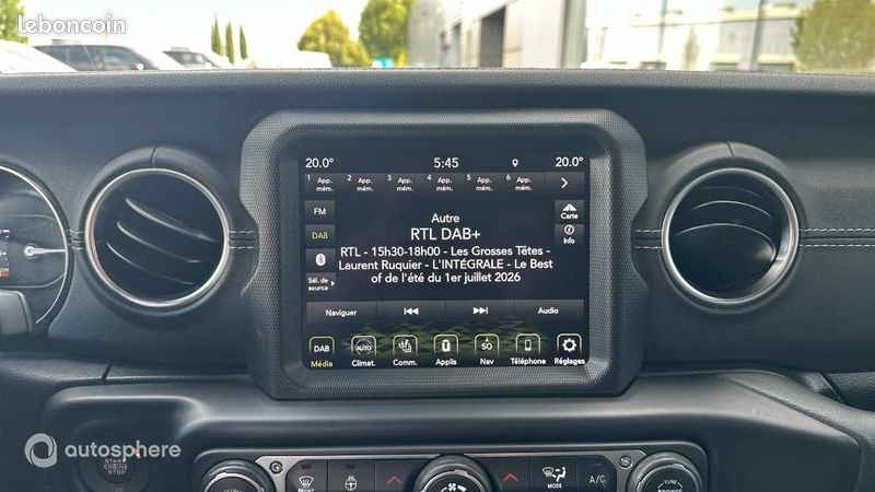 Jeep Wrangler Unlimited 2.0 T 380ch 4xe Overland Command-Trac MY23 (image 26)
