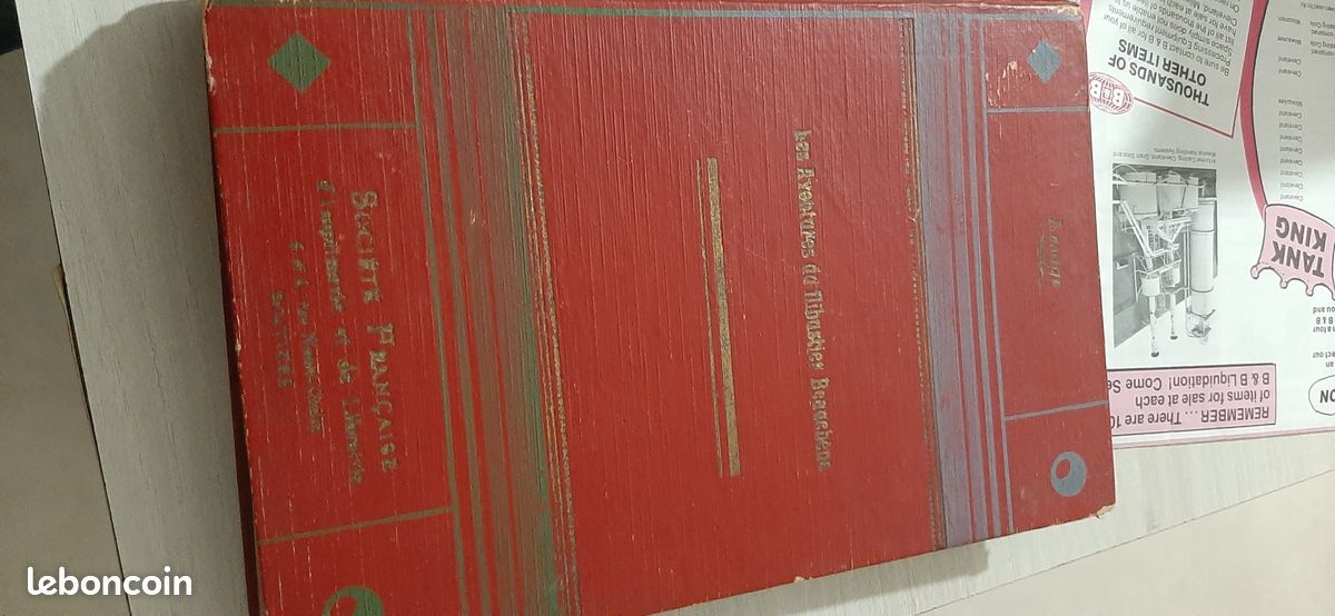 Livre ancien les Aventures du flibustier beauchéne (image 5)
