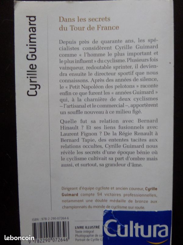 Dans Les Secrets Du Tour De France de Cyrille Guimard Poche (image 2)