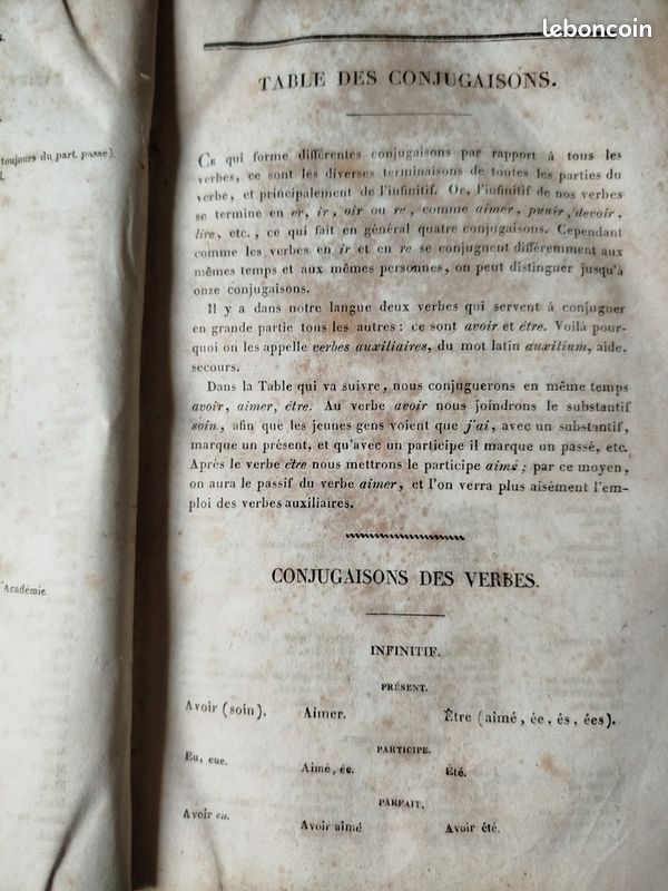 Wailly, Nouveau Vocabulaire Français, où l'on a suivi l'Orthographe (1827) (image 11)