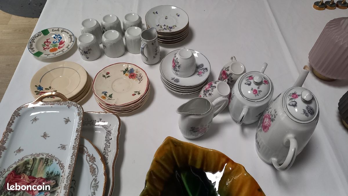 Porcelaines diverses limoges Gien (image 3)