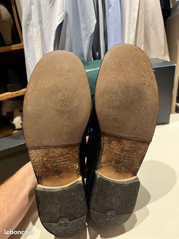 Paraboot mocassins Columbia noirs T43 (image 10)