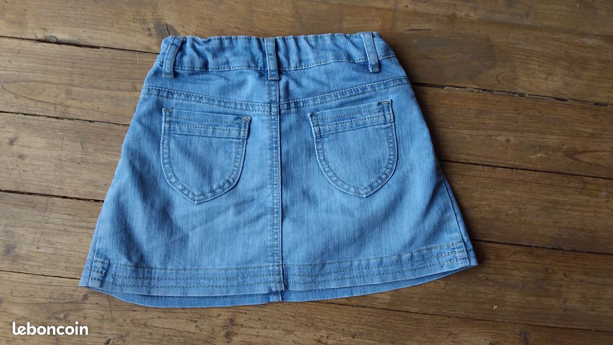 Jupe en jean 5 ans (image 2)