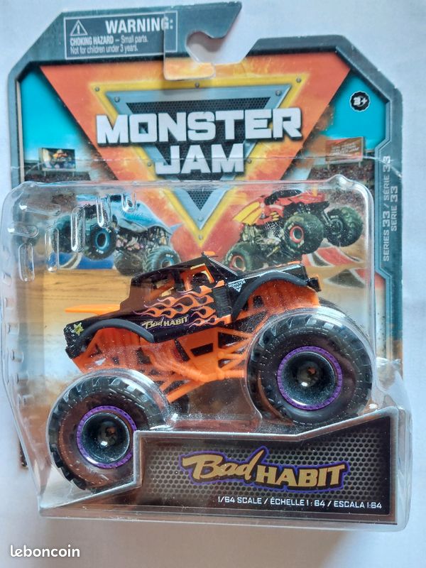 Bad habit Monster Jam Monster Truck série 33 badhabit (image 1)