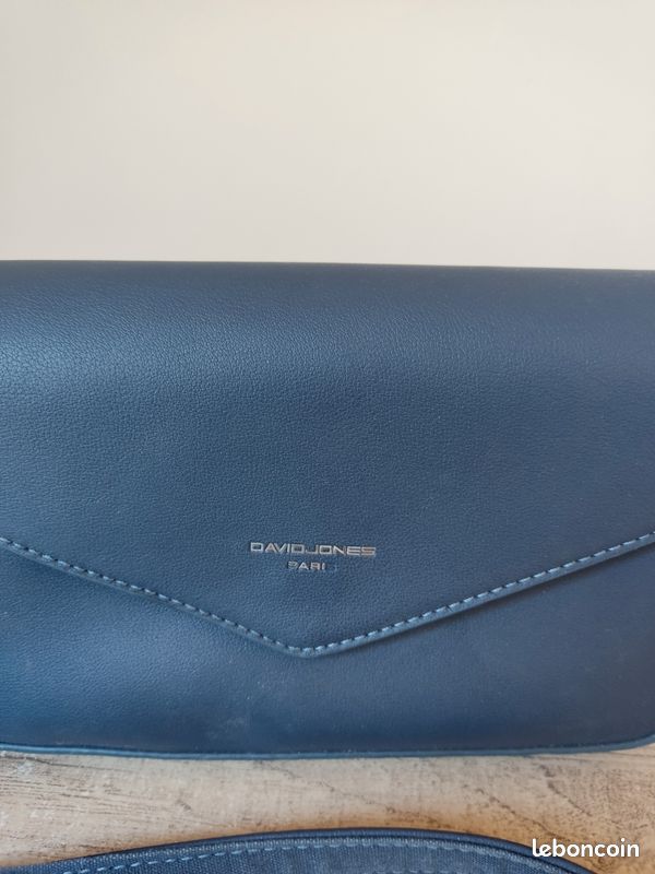 Petit sac bleu David et Jones (image 2)