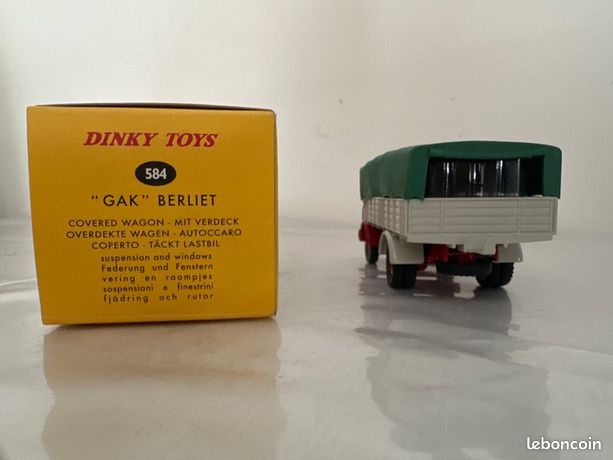 DINKY TOYS CAMION BACHE GAK BERLIET n ° 584 EDITION ATLAS - Collection