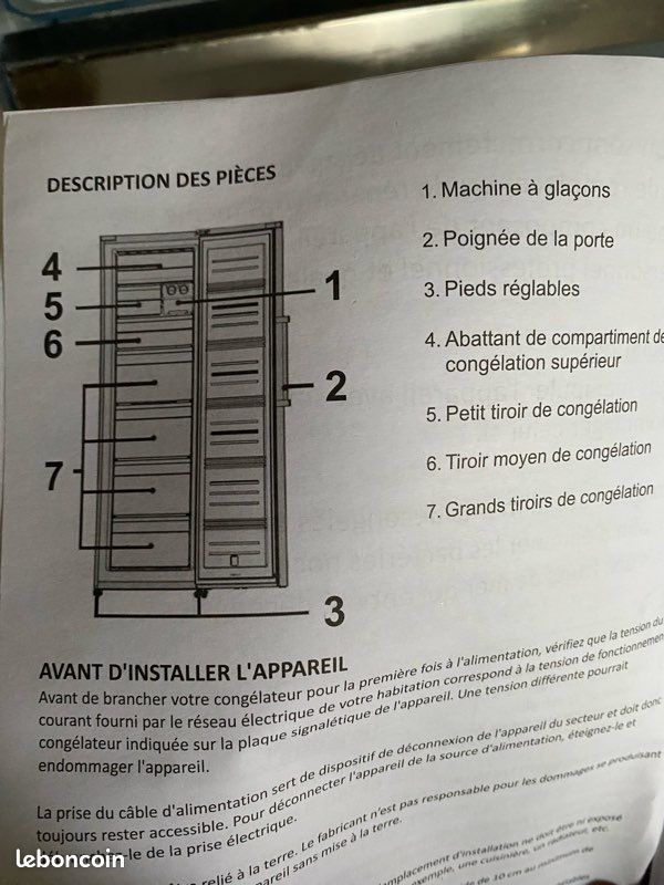 Congélateur armoire (image 2)