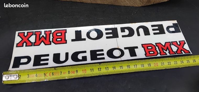 Autocollant de huche Vintage BMX original racer pro guidon cadre / sticker