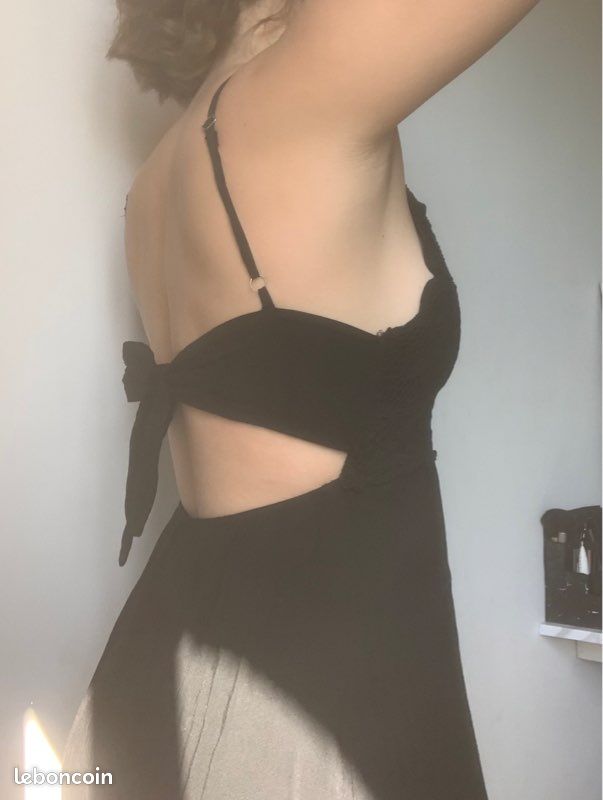 Longue robe noir (image 4)