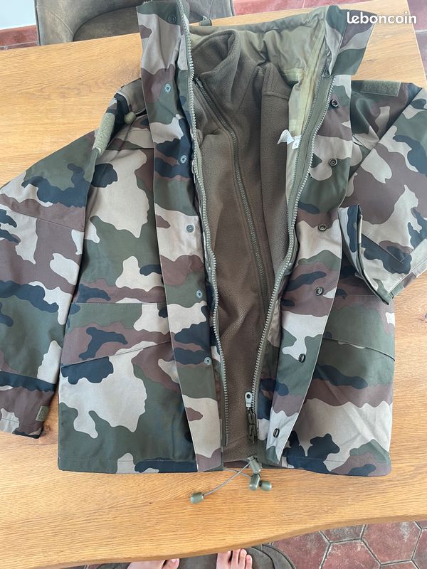 Parka et polaire militaire taille S Sport Plein air