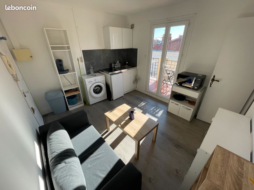 Appartement 2 pièces 23 m² · à Toulon · 23 m² · 600 €/mois