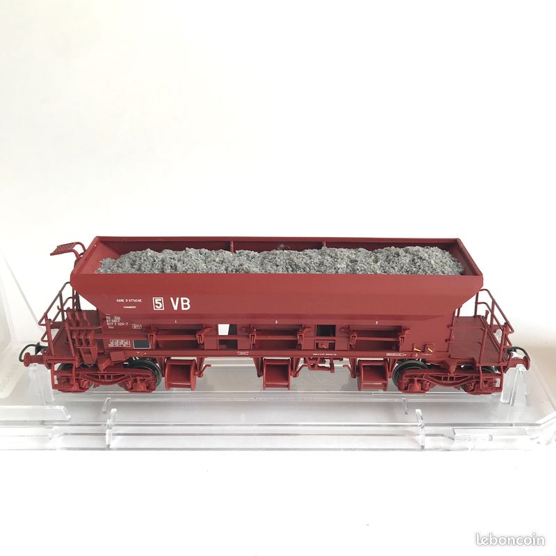 Wagon Trémie à Ballast HO échelle Mistral Réf 27-01-B002 – Neuf