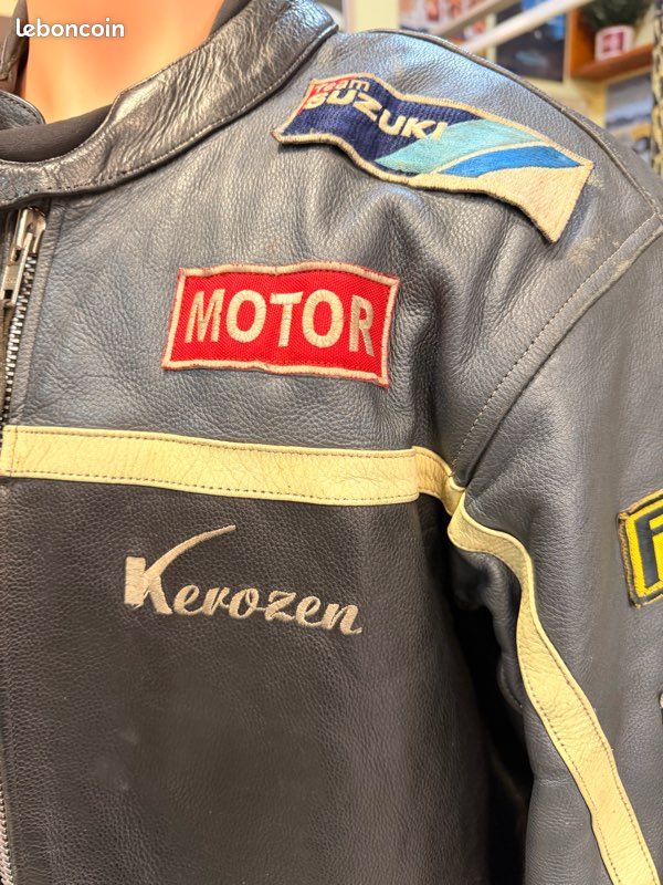 2 Patches Honda Vintage NOS - Années 80 - Pour Blouson Moto