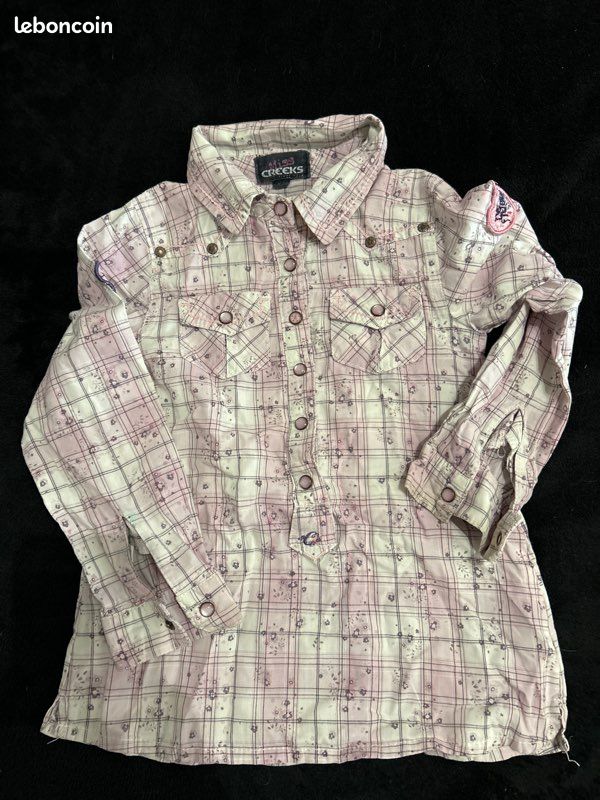 Chemise creeks enfant 4 ans (image 1)