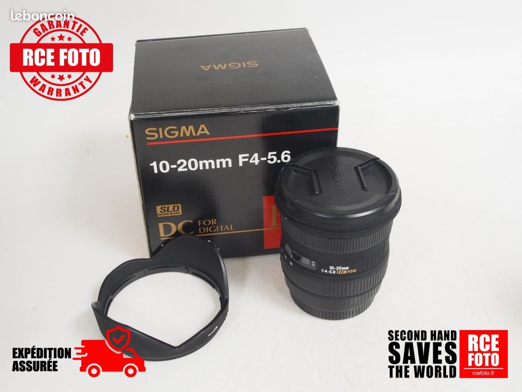 Sigma 10-20mm f/4-5.6 EX DC HSM (Canon & compatibile) (image 1)