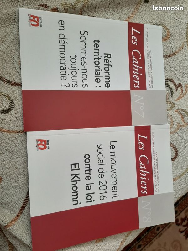 Cahier 7 et 8 Force Ouvrière (image 1)