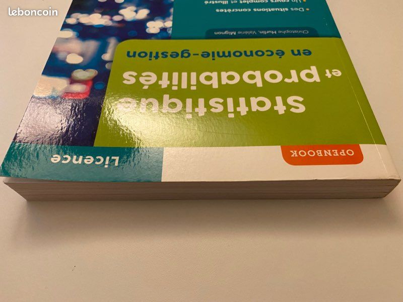 Livre Statistique et probabilités en économie et gestion (image 4)