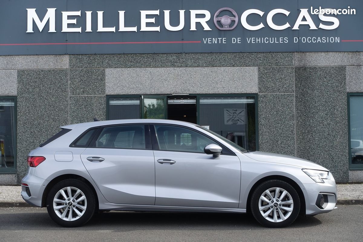 A3 Sportback 30 Tdi 116ch 2020 Virtual cockpit/Cuir sport chauffant/Gps Europe/Full LED/Park assyst/Carplay/1*Main/Garantie 12 Mois (image 6)