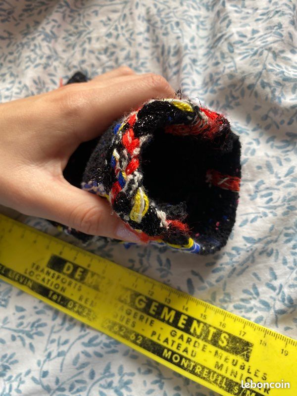 Poche à lunettes en tweed (image 2)