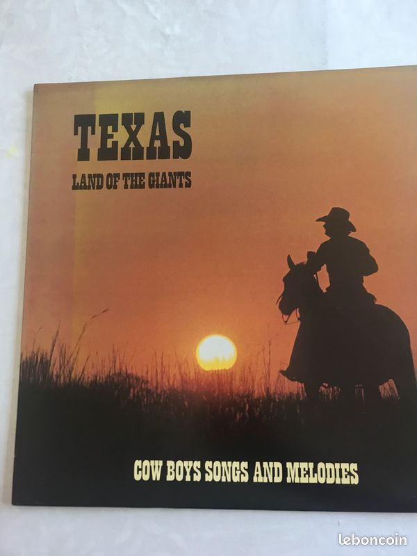 Vinyle : texas cow boys (image 1)