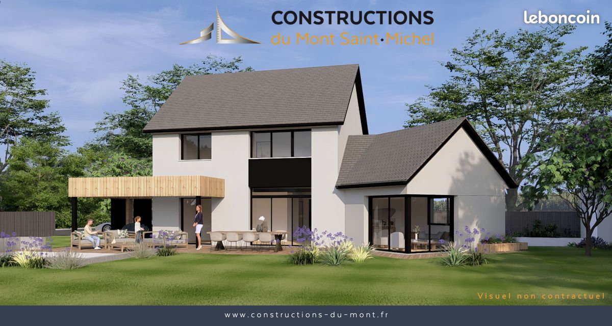 Maison 6 pièces 123 m² · à Donville-les-Bains · 123 m² · 390 000 €