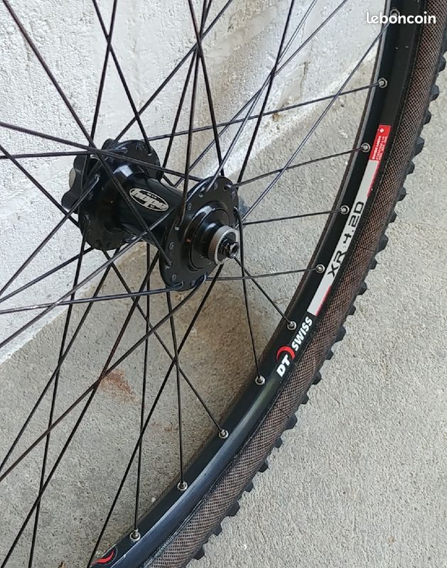 Roues Hope Hoops 26 pouces Pro 2 + pneus + pièces maintenance (image 2)