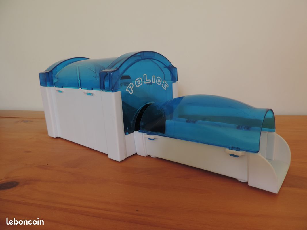 L36-Voiture police+commissariat zhu zhu pets-FLB33 (image 3)