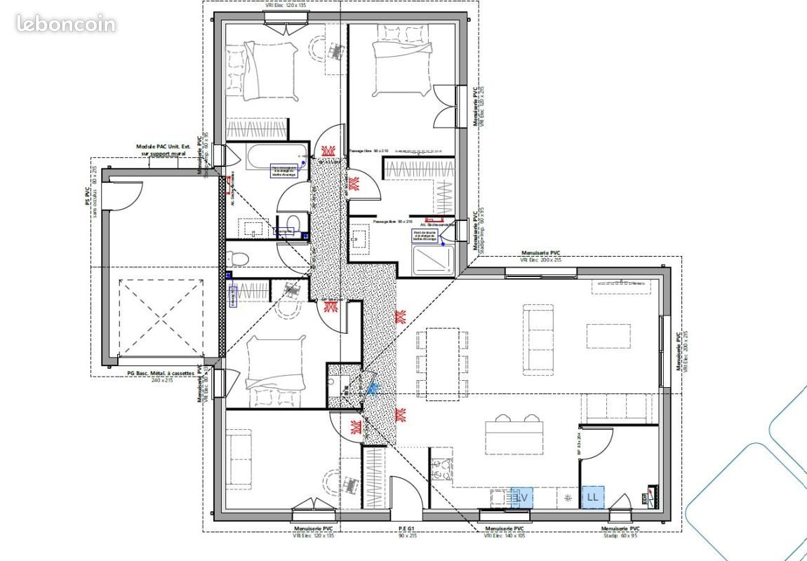 Maison 6 pièces 117 m² · à Cestas · 117 m² · 449 080 €