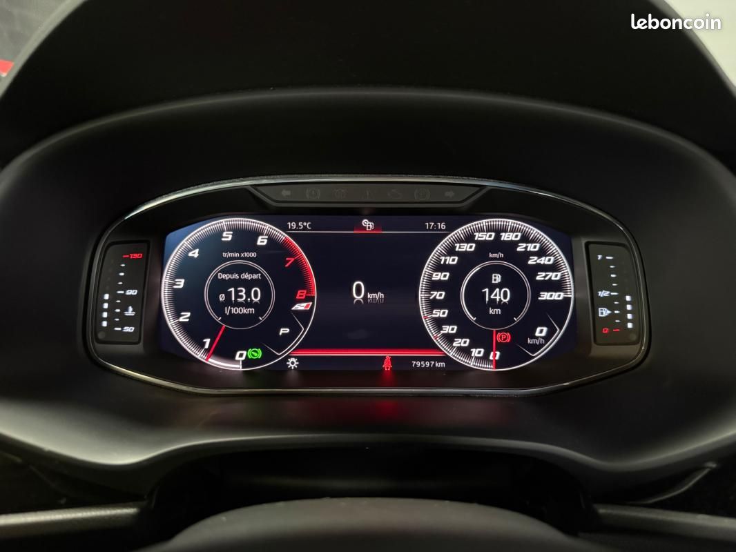 Seat Leon ST 2.0 TSI 290CV DSG7 Cupra - 5P-CARPLAY- ENTRETIEN COMPLET (image 16)