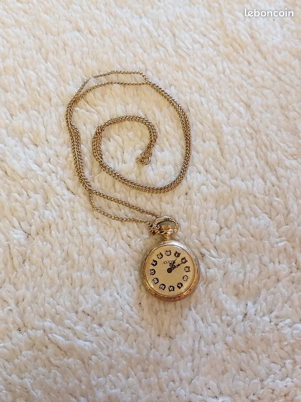 Montre-broche Vintage Avon - Neuf Sans Emballage, Bijou Rétro