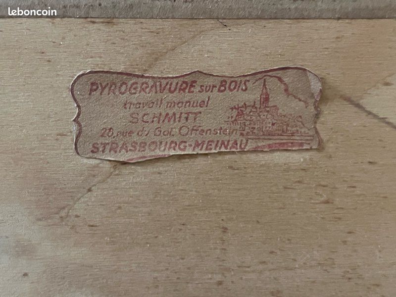 Gravure bois style marqueterie (image 4)