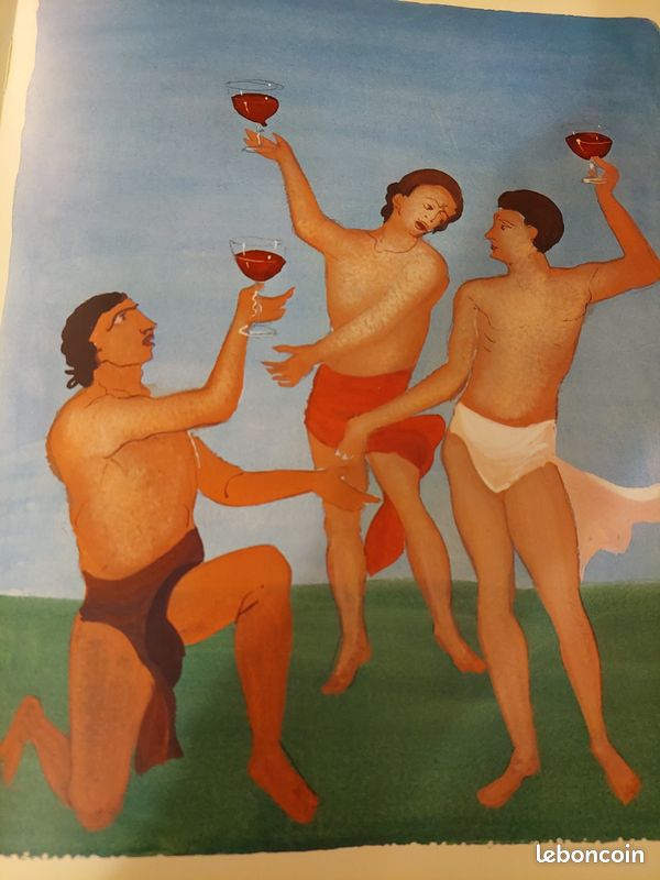 Le Génie du Vin par André Derain 1972 (image 1)