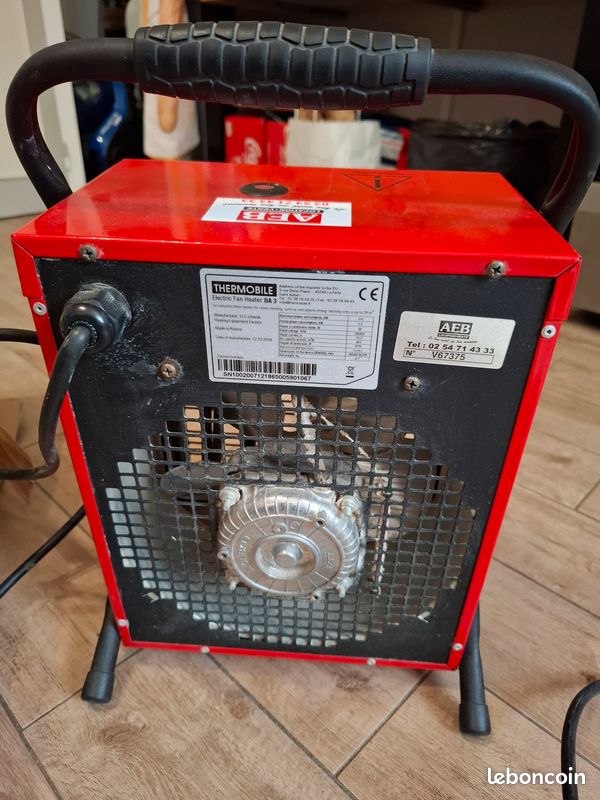 Chauffage de Chantier Professionnel Marque Pro THERMOBILE Modèle BA3 Totalement Neuf (image 2)