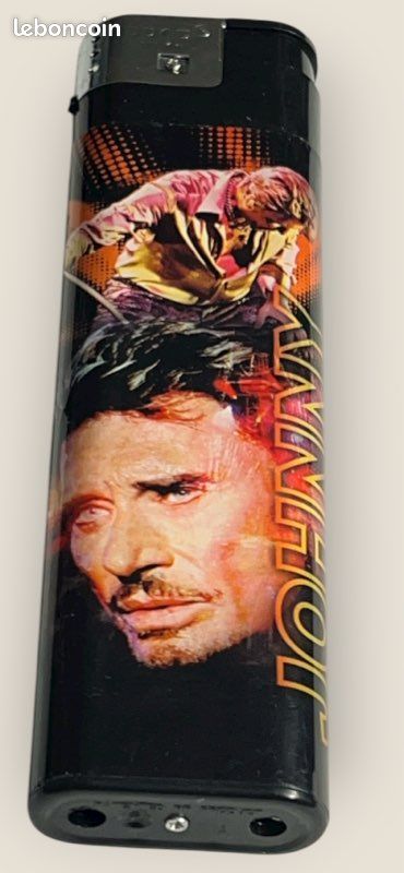 Briquet à l'effigie de Johnny Hallyday (Format Maxi) (image 1)