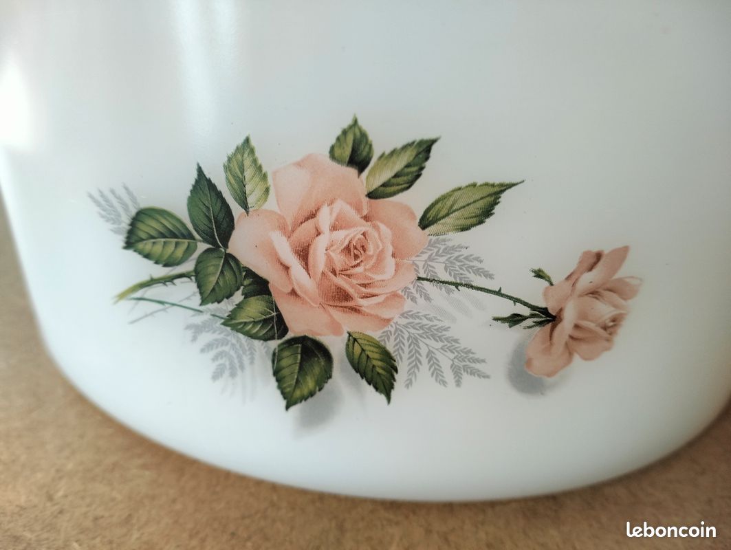 Ramequins Arcopal rose – Ginette et Gilbert