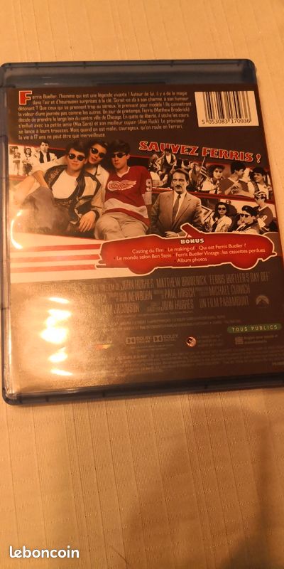 Blu-ray La folle journée de Ferris Bueller (image 2)