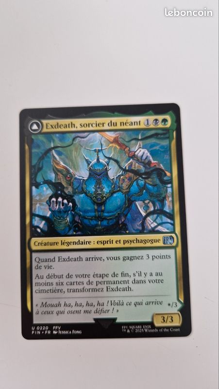 exdeath final fantasy mtg Exdeath, Void Warlock // Neo Exdeath