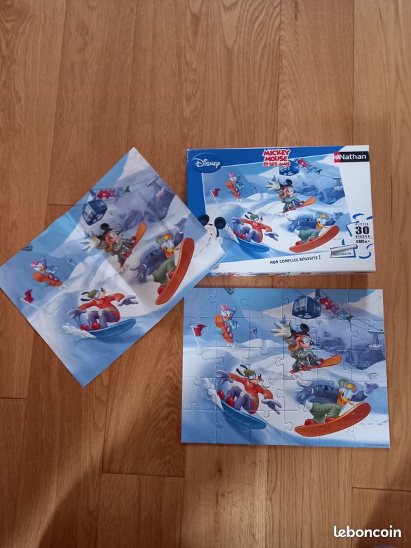 PUZZLE Nathan Disney Mickey et ses amis 30 pièces (image 1)