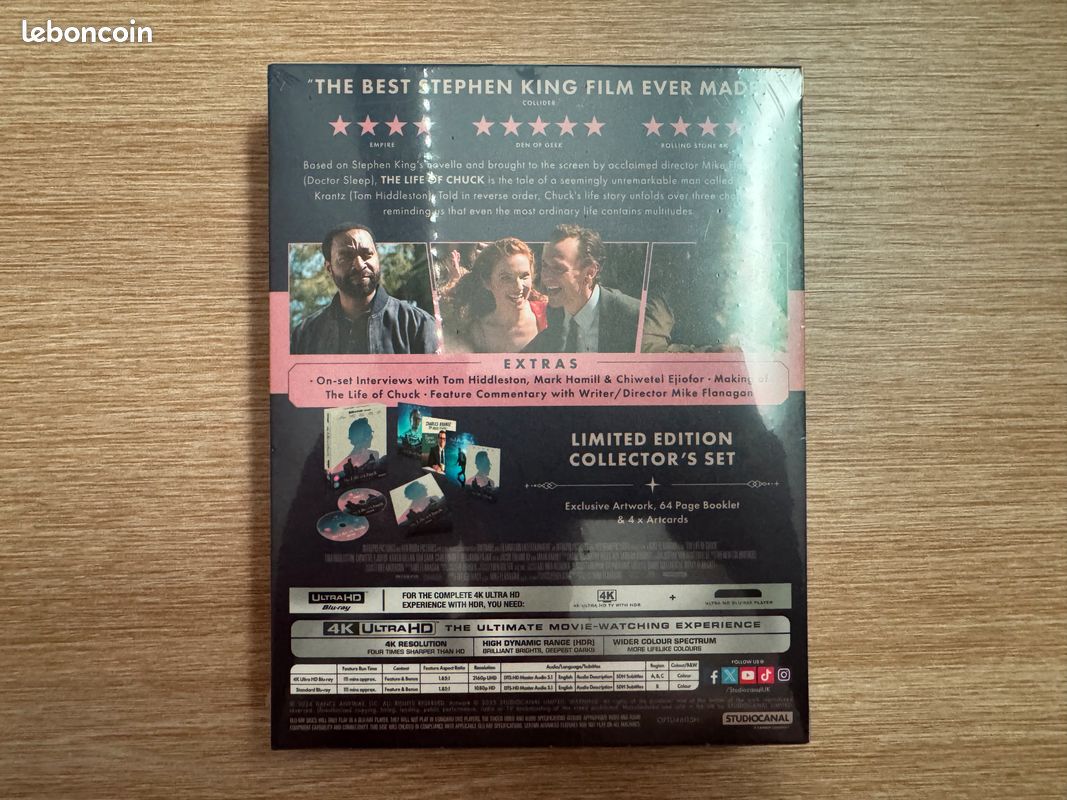 The Life of Chuck Coffret 4K (Import) (Neuf) (image 2)