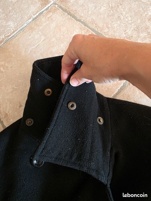 Manteau caban noir (image 5)